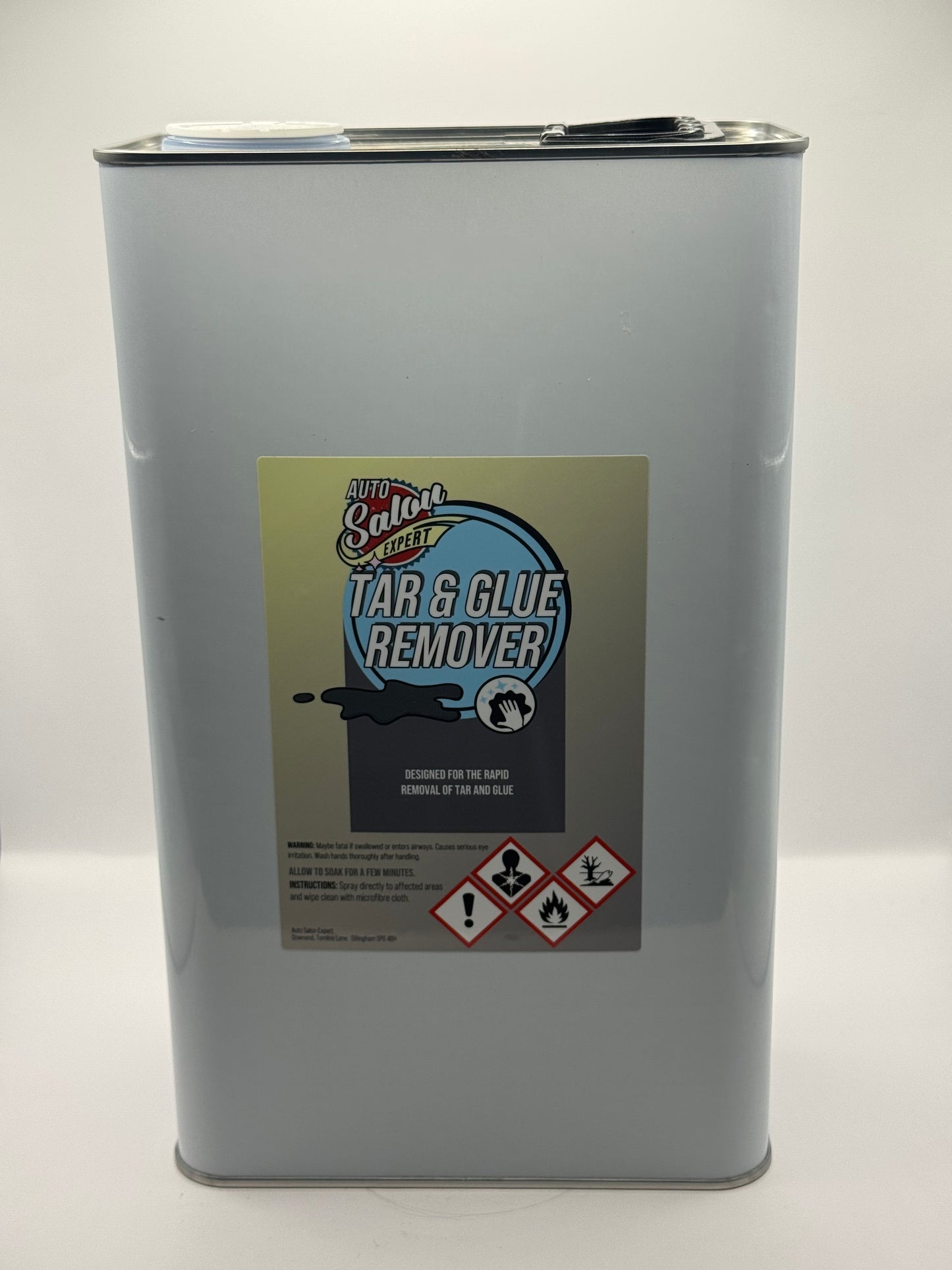 Tar and Glue Remover 5L Solvent-Based Cleaner – Auto Salon Car Care