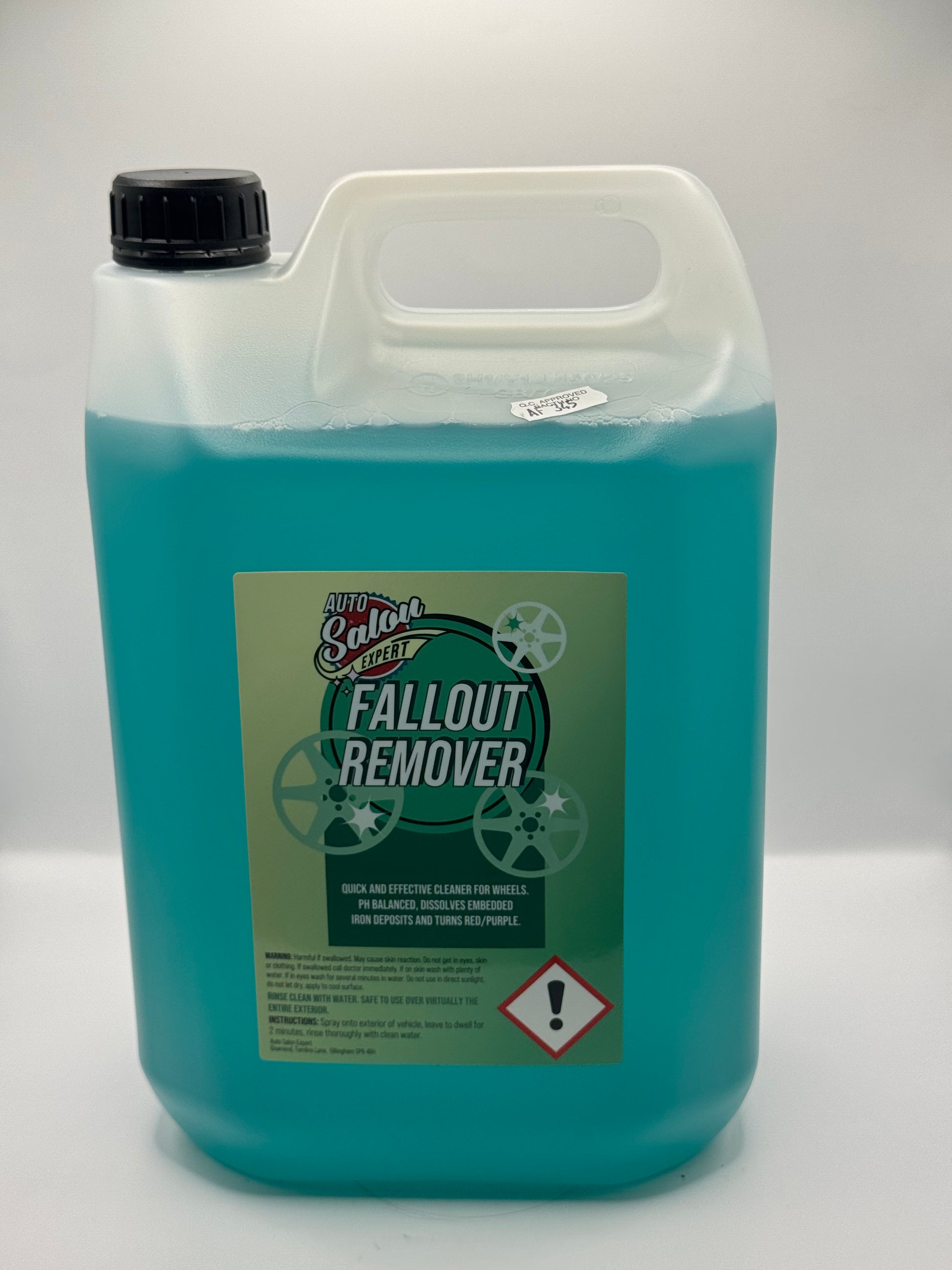 Fallout Remover 5L Safe for Paint and Wheels – Auto Salon Car Care
