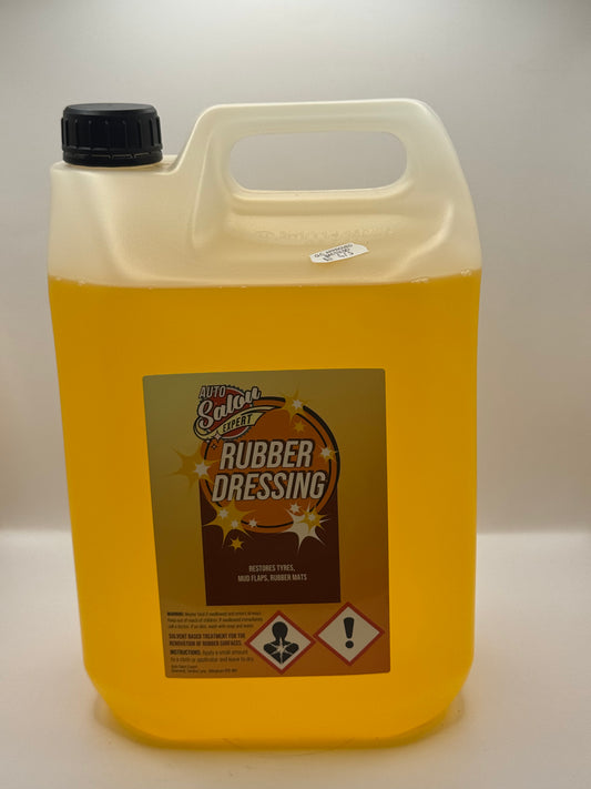 Rubber Dressing 5L Long Lasting Tyre Shine – Auto Salon Car Care
