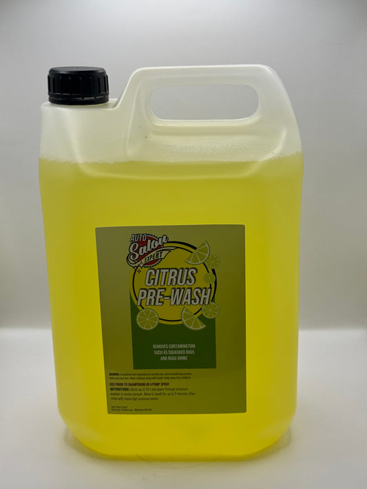 Citrus Pre Wash 5L All Purpose Cleaner – Auto Salon Car Care
