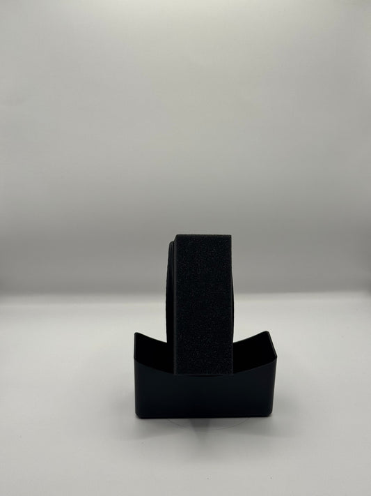 Black soft tyre shine sponge